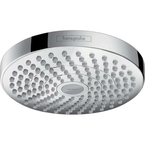 hansgrohe Select S ducha mural 2jet, D 180mm, cromo, EcoSmart, (1/3)