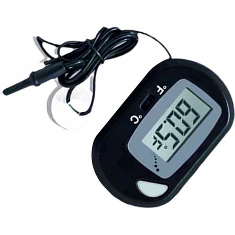 Thermomètre numérique étanche pour aquarium, écran LCD, sonde pour la mesure de la température de l'eau. (1/5)