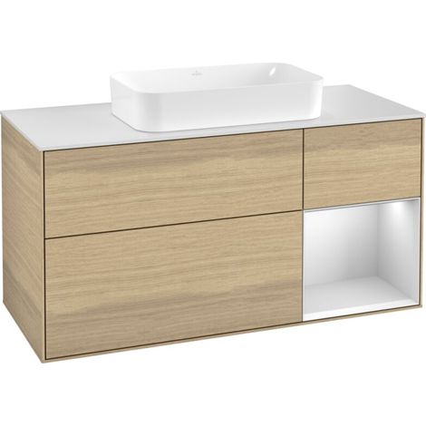 Villeroy & Boch F301MTPC Meuble sous-lavabo Finion F30