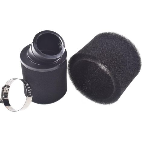 Filtro aria in schiuma a doppia angolazione generico da 38 mm per Pit Dirt Bike Mini Moto 110CC 125CC (1/5)