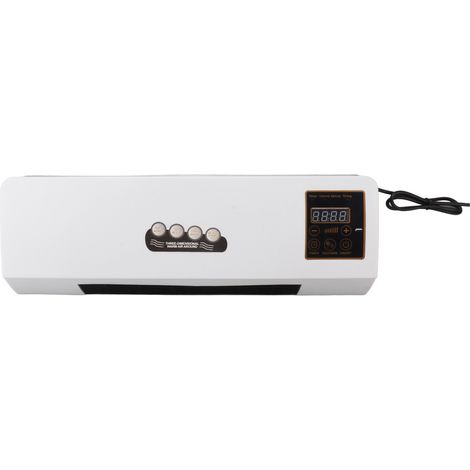 1800-W-Elektroheizkörper mit Fernbedienung, kombinierter Wandheizkörper und Ventilator, leiser Betrieb, Timer, für Zuhause und Büro, 220 V (1/5)
