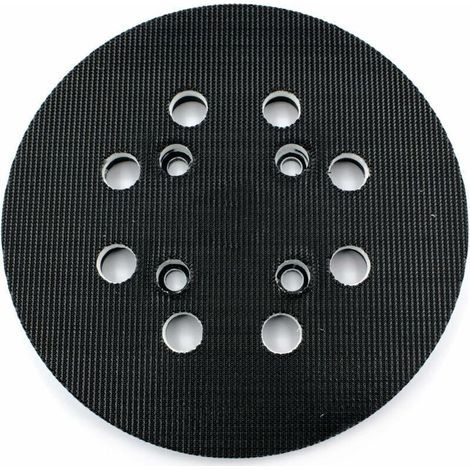 125 mm Sanding Pad – Medium Hardness – 8 Holes for Bosch PEX 300/400 AE and Advanced Orbit 18 Sanders (1/4)