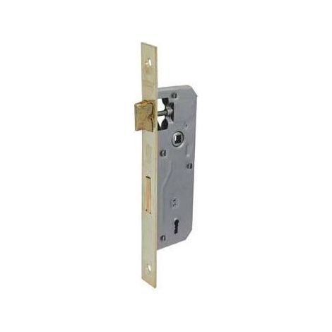 SERRATURA PATENT B.QUADRO OTTONATO 040P BONAITI
