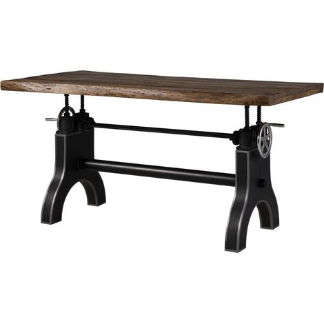 tavolo da pranzo in legno di Mango 160x90x80-101 mango naturale oliato MANCHESTER 101