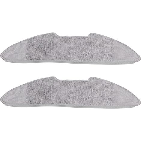 2 chiffons de nettoyage pour balayeuse robot Xiaomi Mijia PRO, lingettes de rechange, lavables, compatibles (1/5)