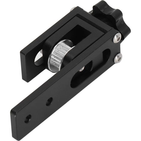 Tendeur de courroie X Axes en alliage d'aluminium pré-assemblé pour imprimante 3D Ender 3 CR10 (noir)