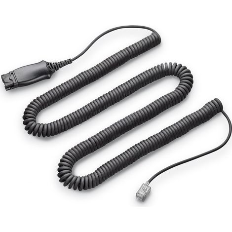 Plantronics APU-76 Kabel - Headset-Zubehör (Kabel, Plantronics, Schwarz, 900 GHz)