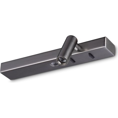 Ideal Lux applique moderna Bonne 2 luci LED integrato nichel metallo