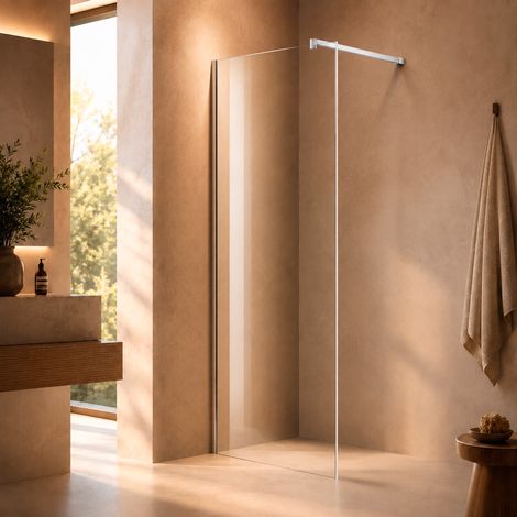 Paroi de douche Fixe 60 cm  - Transparente (1/5)