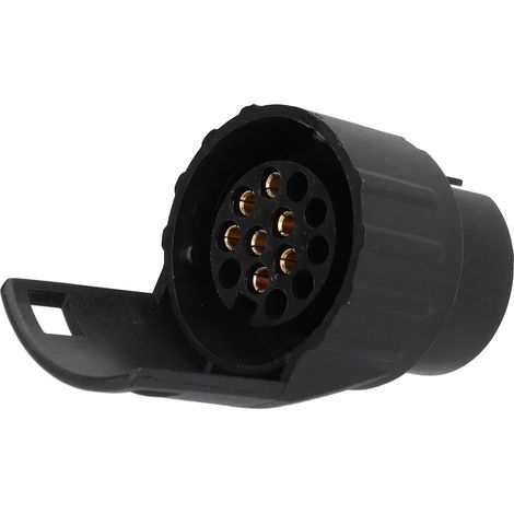 Adaptateur européen 12V prise remorque 13 broches vers 7 broches convertisseur pour véhicules utilitaires camping-cars caravanes (1/5)