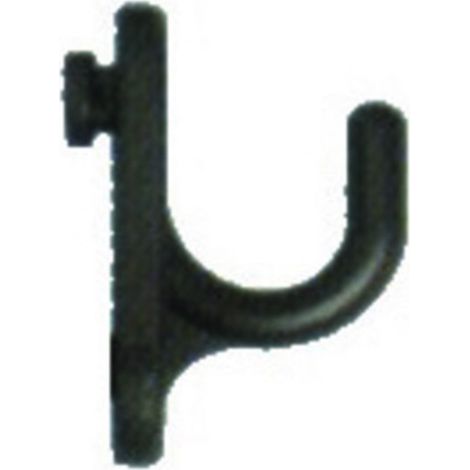 SC GANCIO P/PANNELLI FORATI FIG 6 CURVO 5 PZ