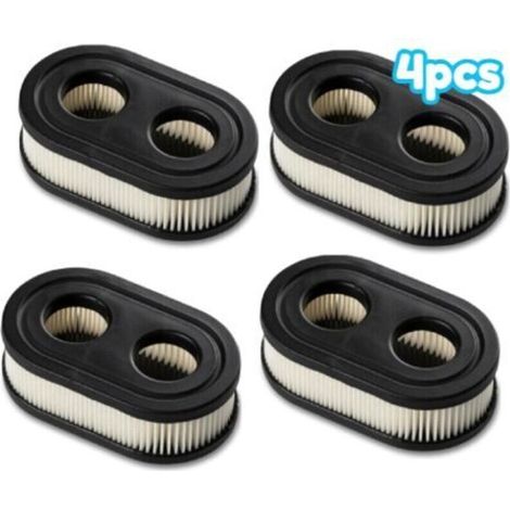 Air filter for Briggs & Stratton lawnmower engine 798452 593260 (pack of 4) (1/5)