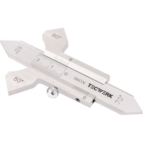 Calibrador de soldadura Rango de medición 0-20mm TECWERK (1/2)
