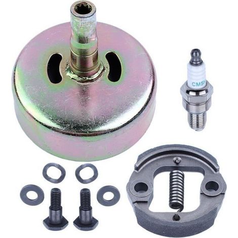 Kit Tambour D'Embrayage - 9 Dents - Pour Moteur Débroussailleuse 4 Temps Honda GX31 GX35 HHT31S - Référence OEM 22000-ZM5-003 - 1 Pièce (1/4)