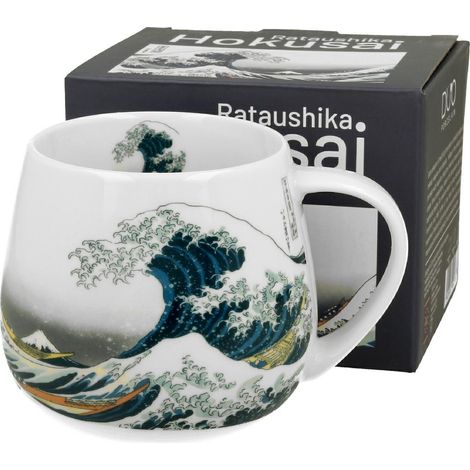 Hokusai Porzellanfassbecher 430 ml