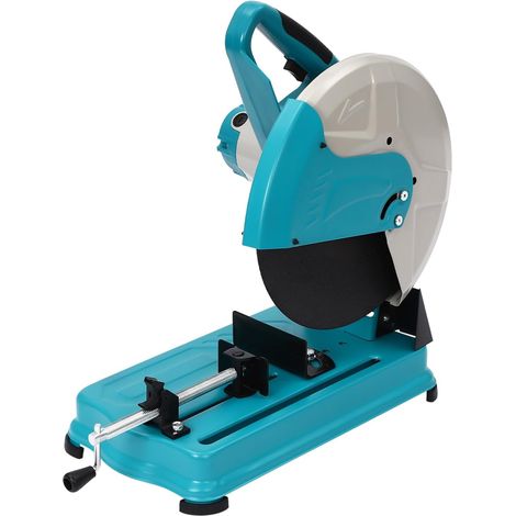 Scie à tronçonner 2800 W - Angle d'inclinaison 0 à 45° - Multifonctionnelle - 3800 tr/min - Disque à tronçonner Ø 355 mm - Pour bois, aluminium, acier (1/5)