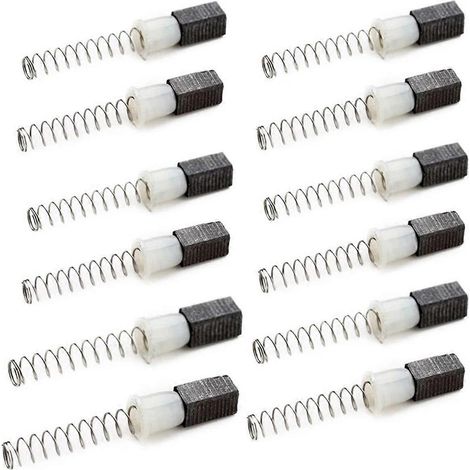 Lot de 12 balais de charbon et ressorts pour tondeuse à cheveux (1/5)