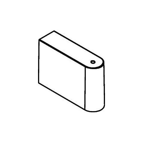 Hansgrohe HG cover wall bar Unica'Crometta chrome, 95217000