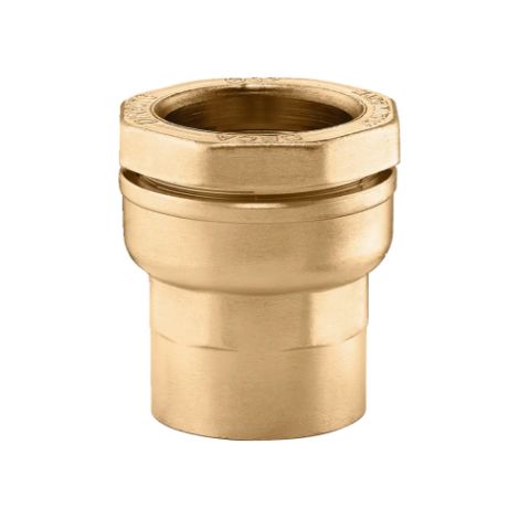 Raccord laiton droit F 50x60 PE diamètre 63 - SFERACO (1/3)