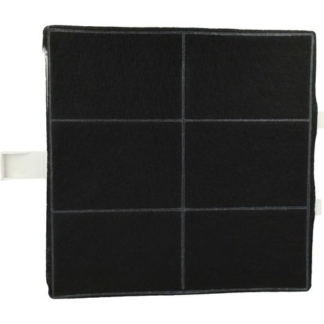 vhbw Filtro de carbón activado compatible con Balay 3BD896XP, 3BD899XP campanas cocina - 22,2 x 22,2 x 2,4 cm