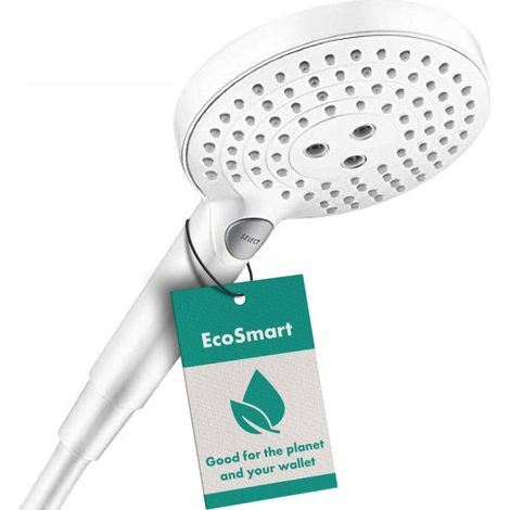 Hansgrohe Raindance Select S - Doccetta 120, 3 getti, EcoSmart, bianco opaco 26531700 (1/4)