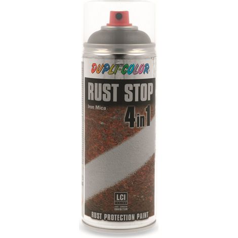 DUPLI-COLOR RUST STOP Spray, fer micacé, 400ml