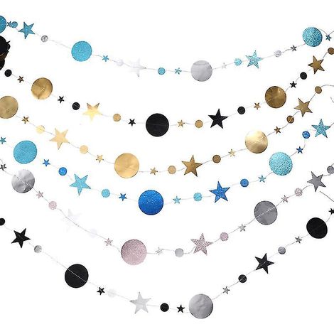 Guirlande de 6 étoiles (1/3)