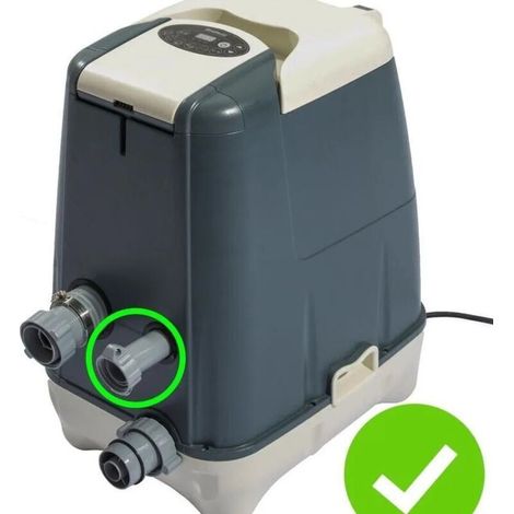 Engrenage de Rechange Bestway P06575 (Entrée d'Eau) – pour LAY-Z-SPA Type B à Remous – Pièce Détachée pour Pompe de Spa Portable