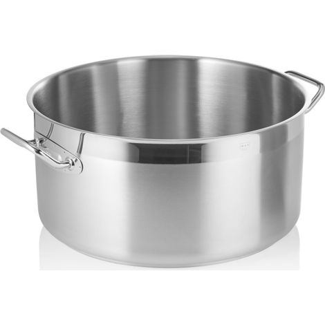Marmite modèle plat COOKWARE 21 Ø 45 cm H 23 cm 35 ltr inox 18/10 - Was Germany (1/2)