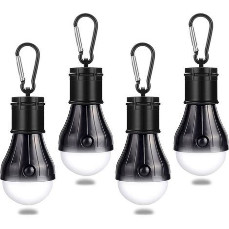 Lanterne de Camping,4 x Lampe de Camping LED Lanterne Lampe Camping, Lampe étanche Nuit d'urgence Lampes de Poche Portable (1/5)