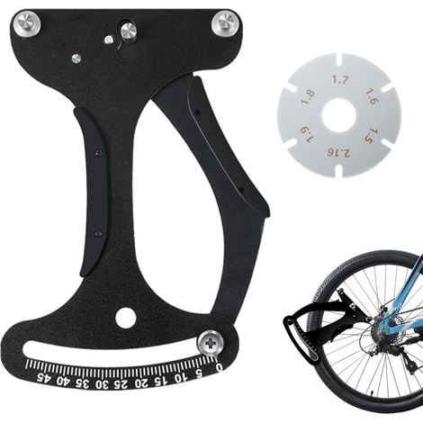 Jauge de Tension de Rayon de Vélo, Précis Outil de Calibrage d'Outil de Mètre de Tension de Rayon Haute qualité Outil de Réparation de Vélo de Jauge de Tensiomètre s'adapte à Tous Les Rayons (1/5)