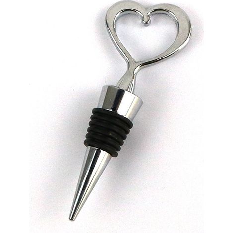 Bouchon À Vin - Bouchon En Acier Inoxydable Pour Bouteilles De Vin Et Autres Boissons - Adapté À Différents Diamètres De Goulot - Lot De 1 (1/5)