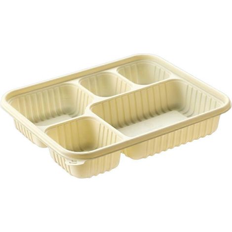 Boîte à lunch jetable, boîte à griller, bol biodégradable de qualité alimentaire C-- (1/5)