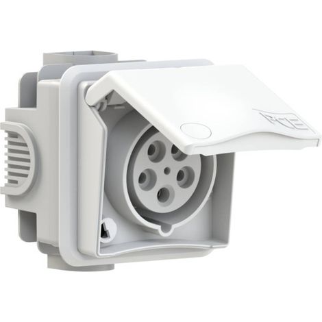PCE 885-6v Presa da incasso CEE 16 A 5 poli 400 V 1 pz. (1/2)