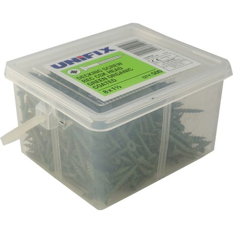 Unifix Decking Screws Pozi Csk Head 8G x 2" - Tub of 500 (1/2)
