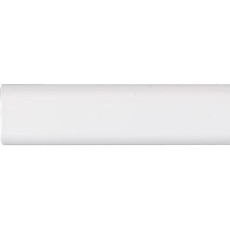 Asta per guardaroba Stor Planet Cintacor Bianco Ovalada 150 cm 15 x 25 mm (1/3)