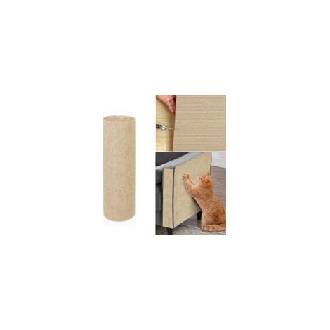 Protection Canape Chat Anti Griffe, Protecteur de Rayure Chat Protecteurs, Autocollant de Protection, Protecteur de Rayure pour Meubles Porte MurTapis Comptoirs 2mX40cm Kaki