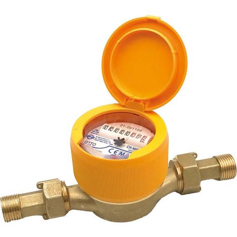 Contatore h2o fredda quadr.secco 3/4"