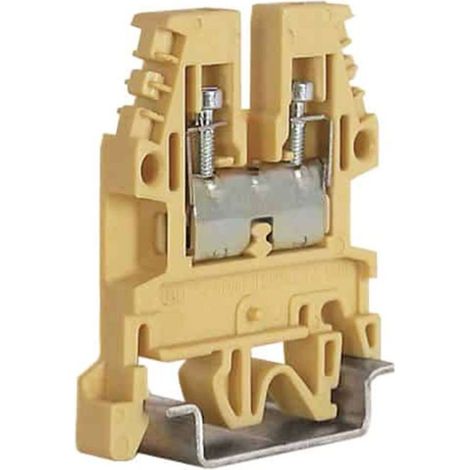 Morsetto Passante standard 6mmq Beige