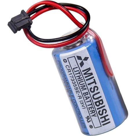 Pile Lithium CR17335SE-R 3V 1500mAh Pour Automates PLC Capteurs Et Alarmes Industrielles - Lot De 1 (1/5)