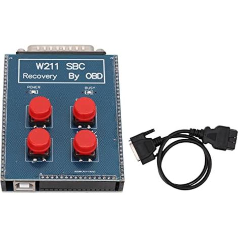 Outil de réinitialisation OBD2 SBC, appareil de réparation ABS en métal, remplacement pour W211 R230 SBC, outil de réparation automobile (bleu) (1/2)