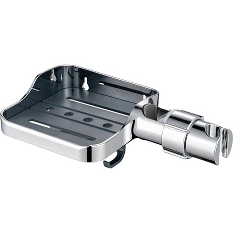 Adjustable rails, shower head holder, soap dish, soap box, hand shower holder, electroplating (1/5)