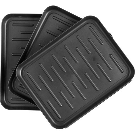 Mömax Schuhablage Texas in Schwarz, 3er Set (1/5)