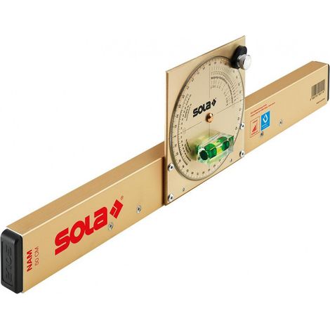 Niveau à bulle inclinable NAM 50 T 50cm alu.or avec magnétique (1/4)