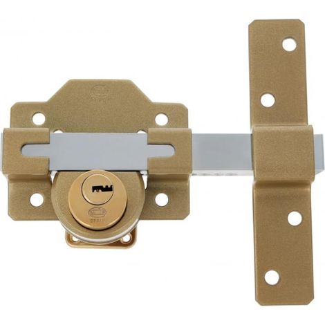 AMIG Verrou de sécurité 40 88 x 153 mm Acier Martelé (1/5)