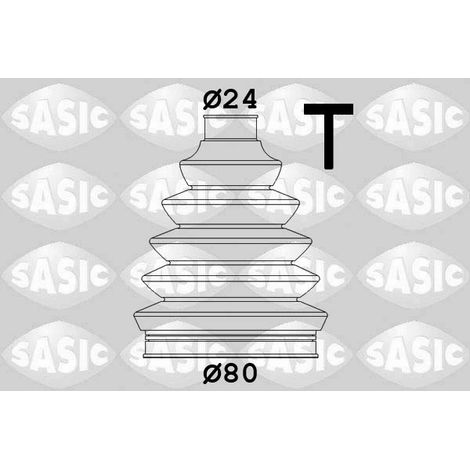 Jeu de joints-soufflets, arbre de commande Sasic 1904031 DACIA 1552974 1761388