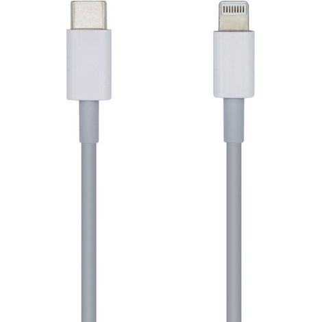 Lightning-Kabel aisens a102-0442/ lightning male - usbusb type-c male/ 1m/ white