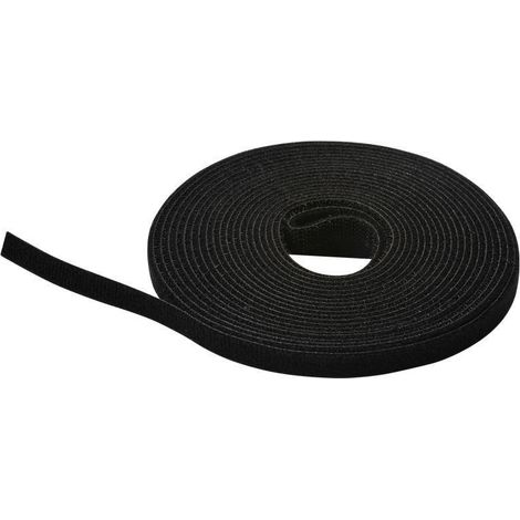 Lanview LVT125466 presilla Bridas adherentes para cables Negro 1 pieza(s)