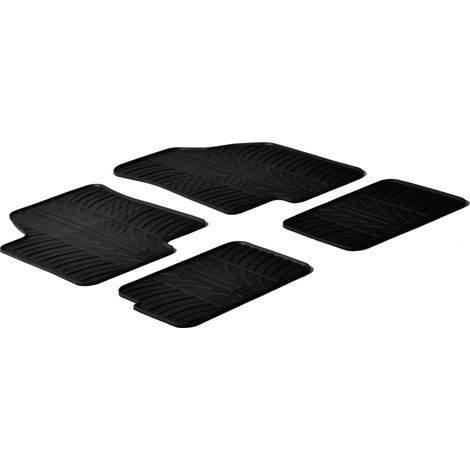 Set tappeti su misura in gomma - compatibile per  Kia Soul (03/0912/11)