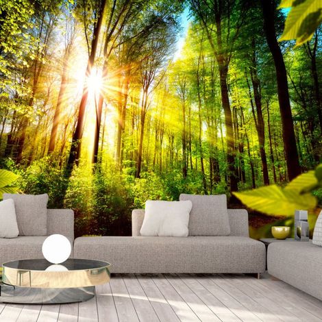 Papier Peint "Forest Hideout" 280 x 400 cm (1/2)